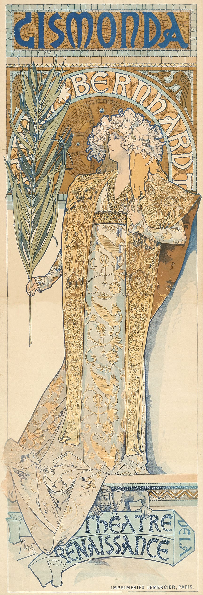 Gismonda (1894-1895) by Alphonse Mucha