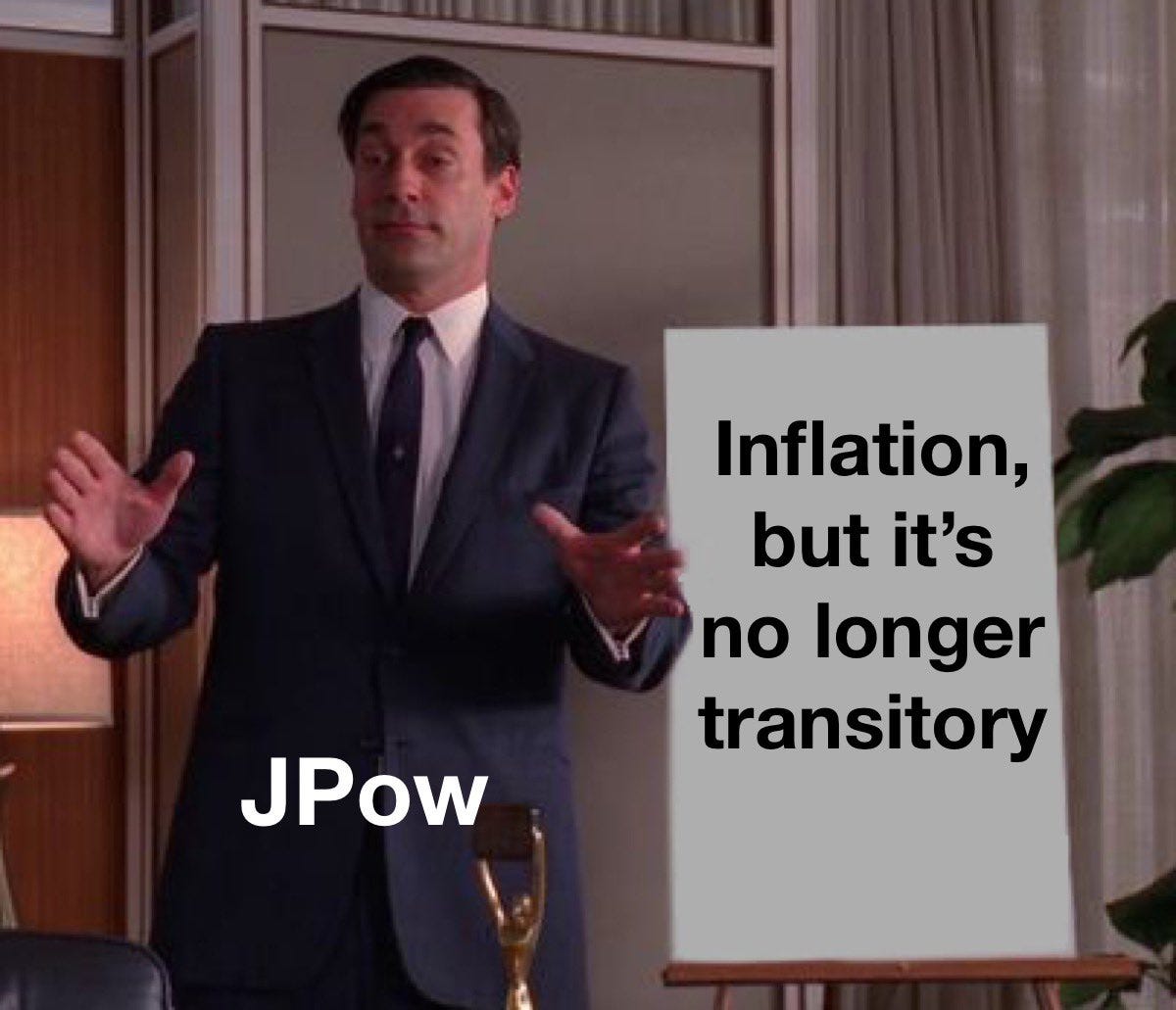 Wall Street Memes on Twitter: "Jerome Powell .. wtf?  https://t.co/dhCttBUU74" / Twitter