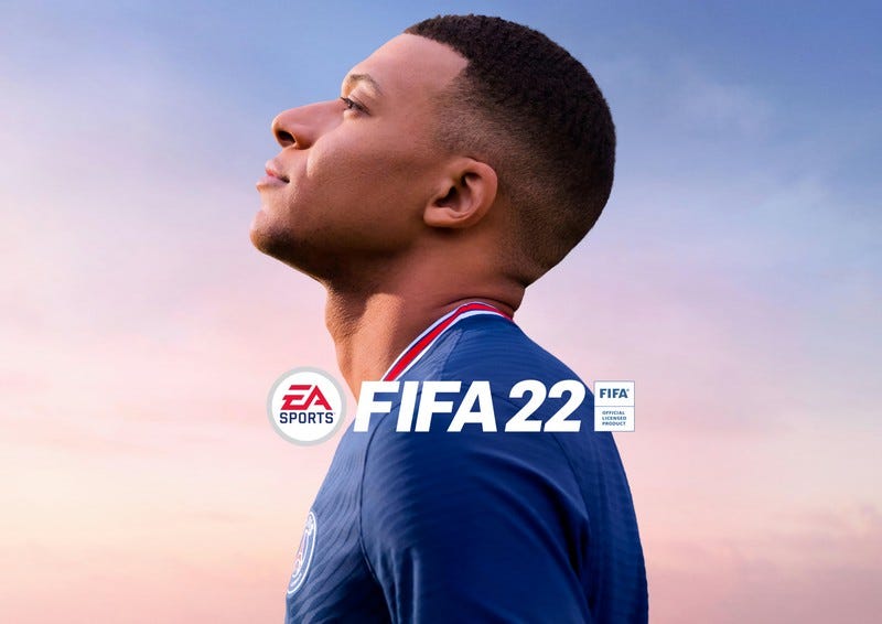 Представлен первый арт FIFA 22 с Килианом Мбаппе - Shazoo