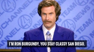 Stay classy with some quotes from the legendary Ron Burgundy