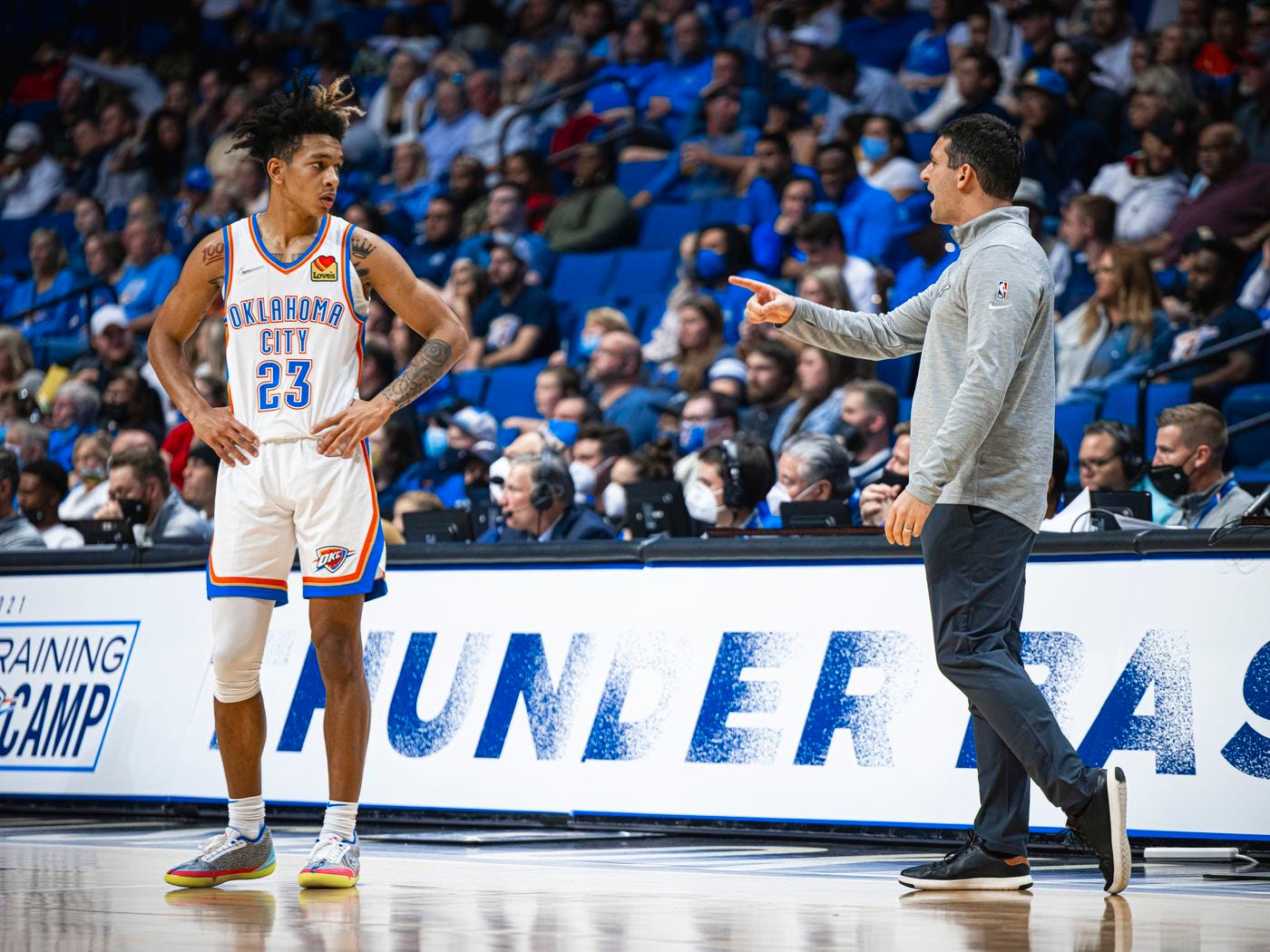 Mark Daigneault explains the decision to send Tre Mann down to the Blue -  Welcome to Loud City