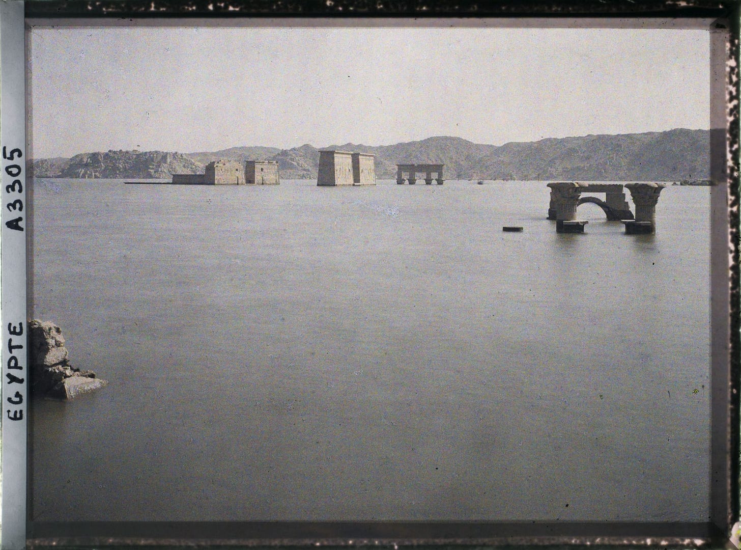 Philae, Egypt. 1914. (Auguste Léon; courtesy Musée Albert-Kahn)