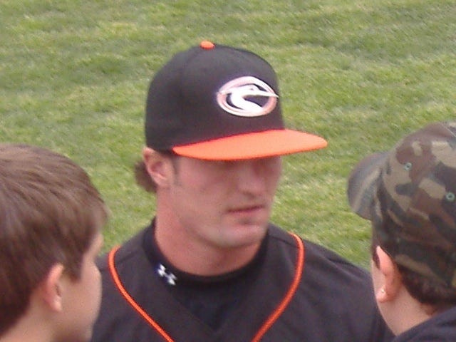 Sean Gleason is one of the most fan-friendly Shorebirds on the team.