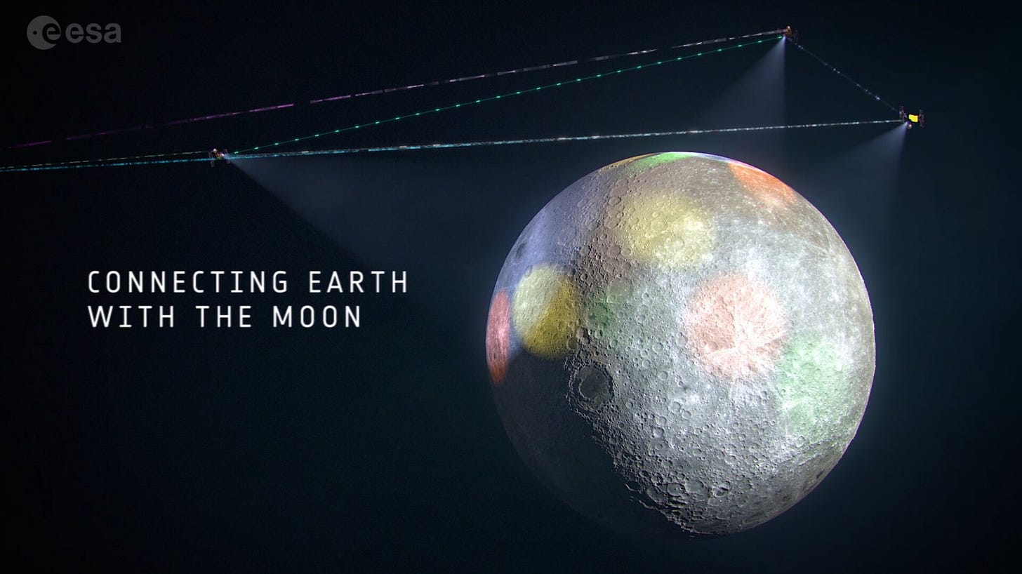 ESA - Lunar satellites