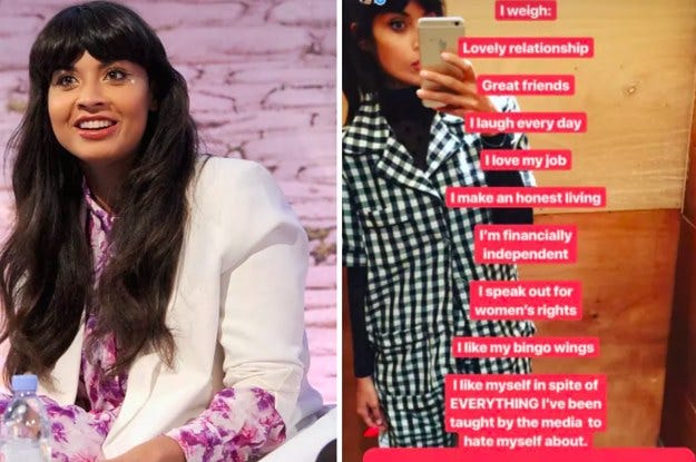 Jameela Jamil Made A Body Positive Instagram Account, And It's Kind Of  Incredible