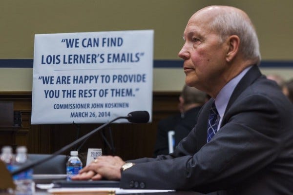 the ideal IRS Commissioner