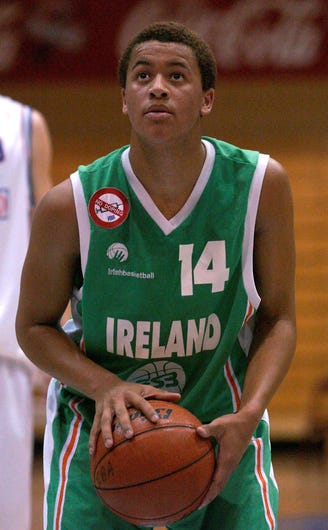 Ireland and West Ham keeper Darren Randolph previously played for the Irish basketball team at an underage level