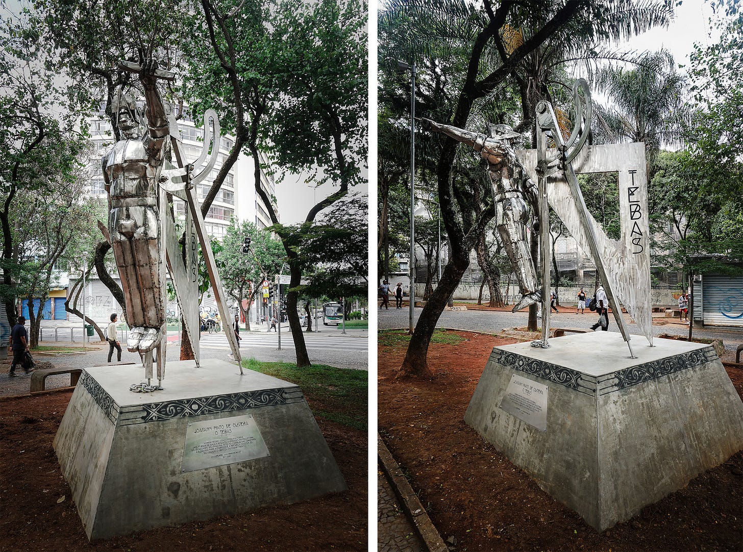 Inaugurada em São Paulo a estátua de Tebas, arquiteto escravizado no século  XVIII | ArchDaily Brasil