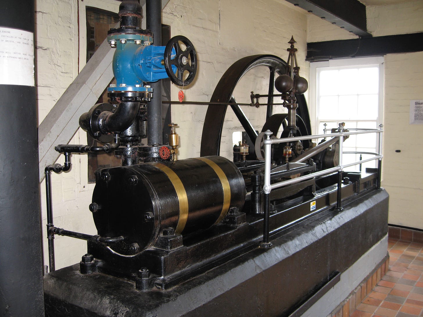 Stationary steam engine, Wadworth Brewery