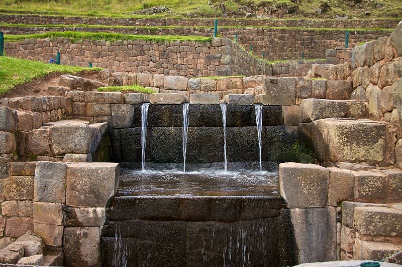File:Peru - Cusco Sacred Valley & Incan Ruins 123 - Tipón water channeling (7100931539).jpg