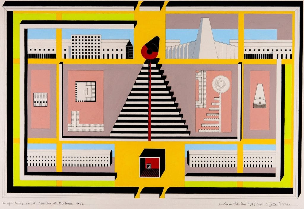 Aldo Rossi: Architecture and the City (1982) – Drawing Matter