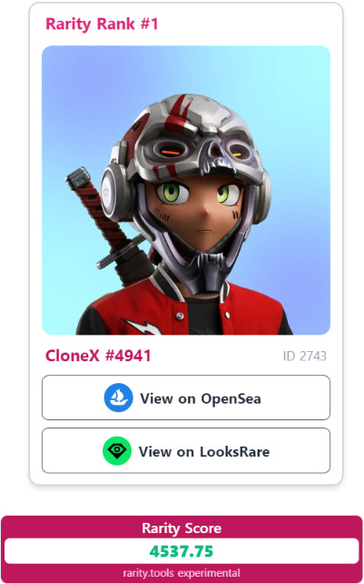 Clone X #4941