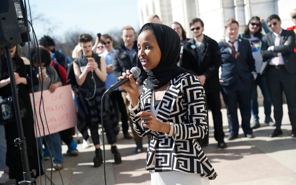 Rep. Ilhan Omar faced an uptick in death threats after President Donald Trump increased his rhetorical attacks against her.