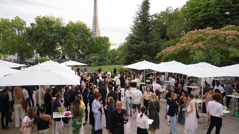 PARIS, FRANCE - JUNE 22: Guests