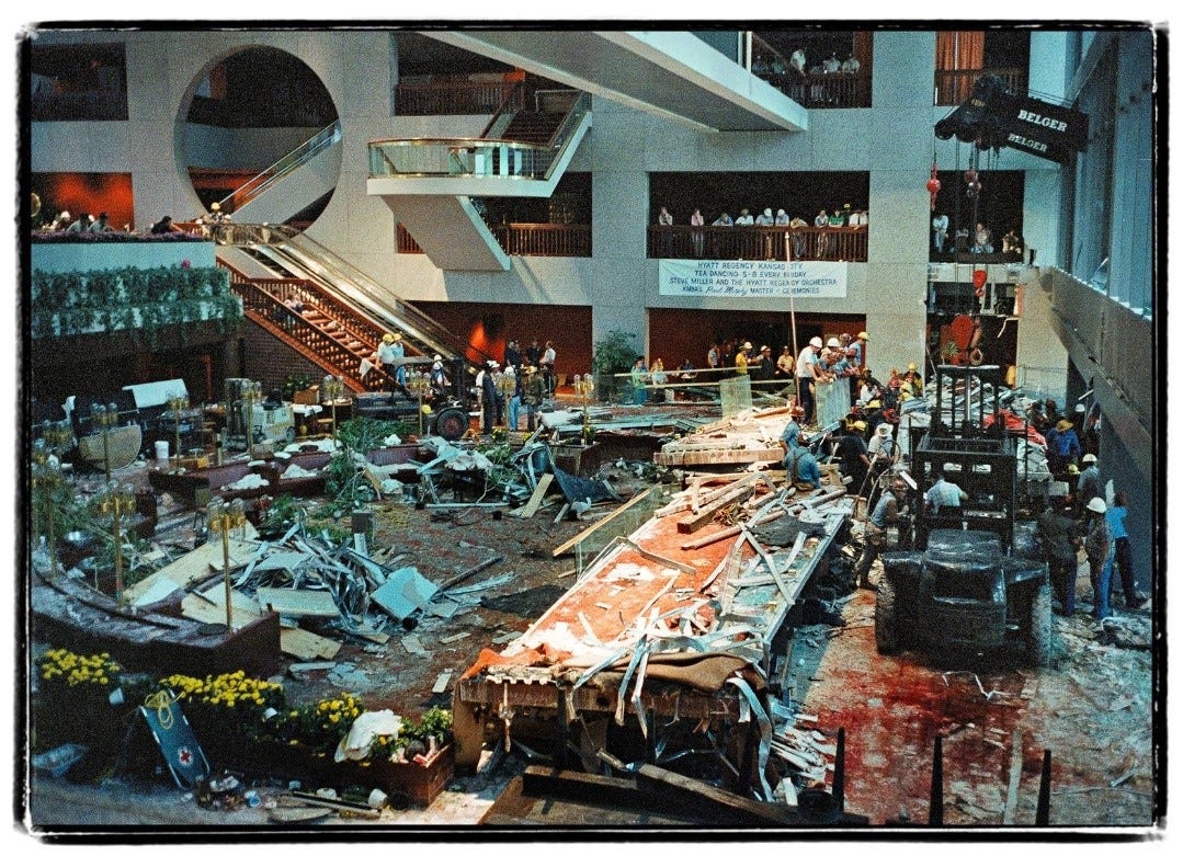 Hyatt Regency Walkway Collapse: Did the Structural Analysis Go Wrong? -  Indovance Blog