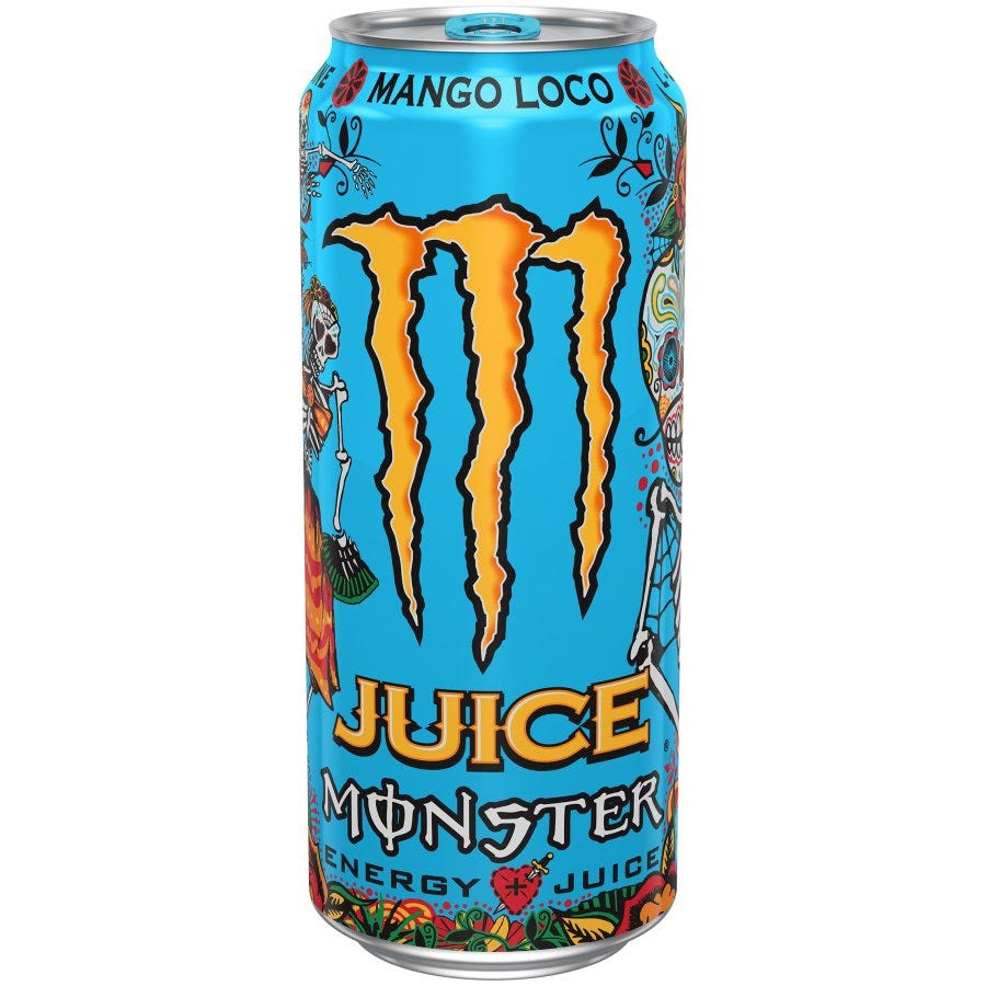 Monster Energy Juice Monster Mango Loco, Energy + Juice - Shop Sports &amp;  Energy Drinks at H-E-B