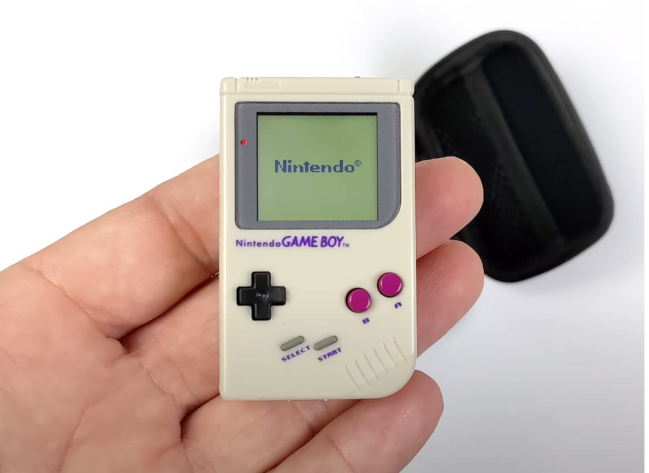 Worlds Smallest Nintendo Game Boy