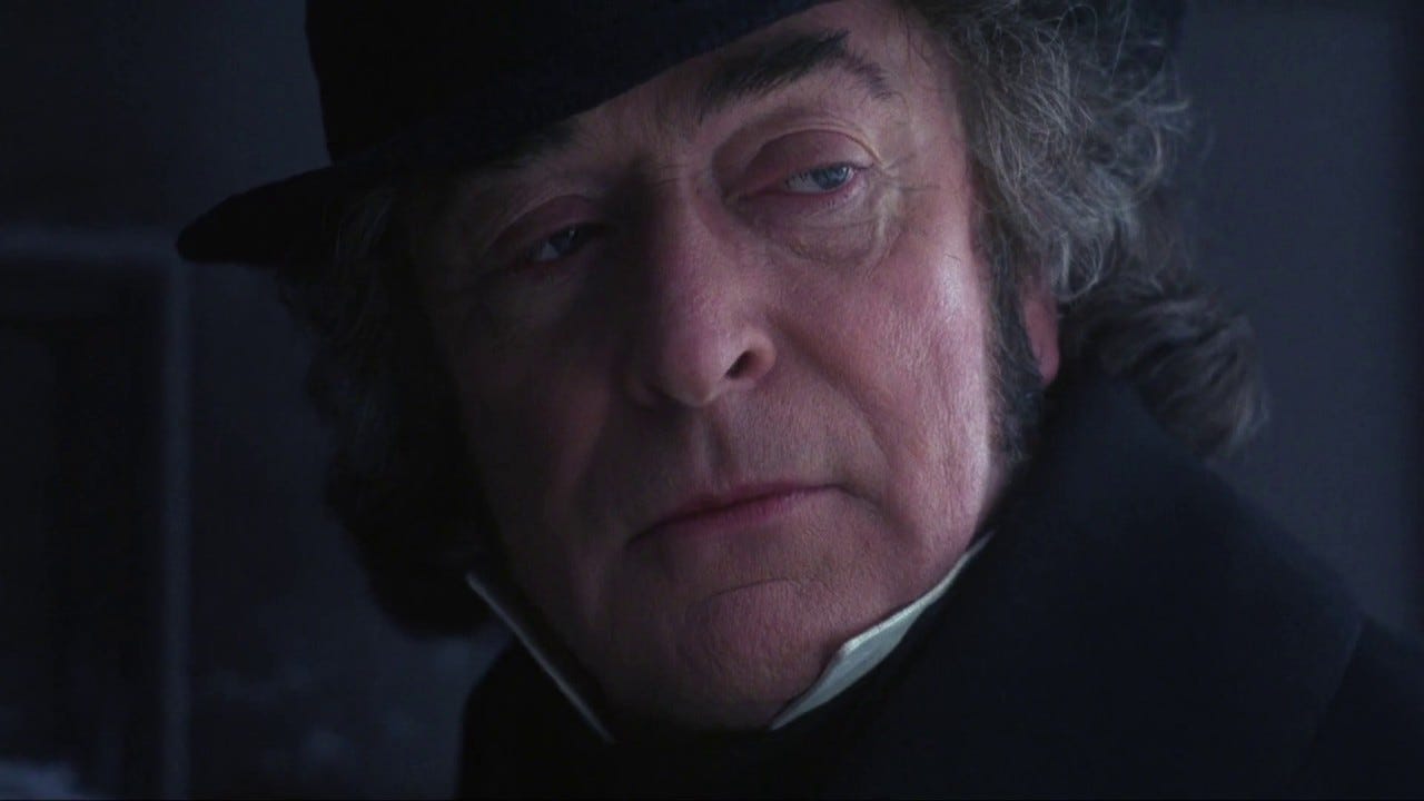 Image result for michael caine muppets christmas carol