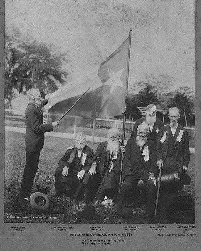The Last Known Texian Veterans of the Texas Revolution
