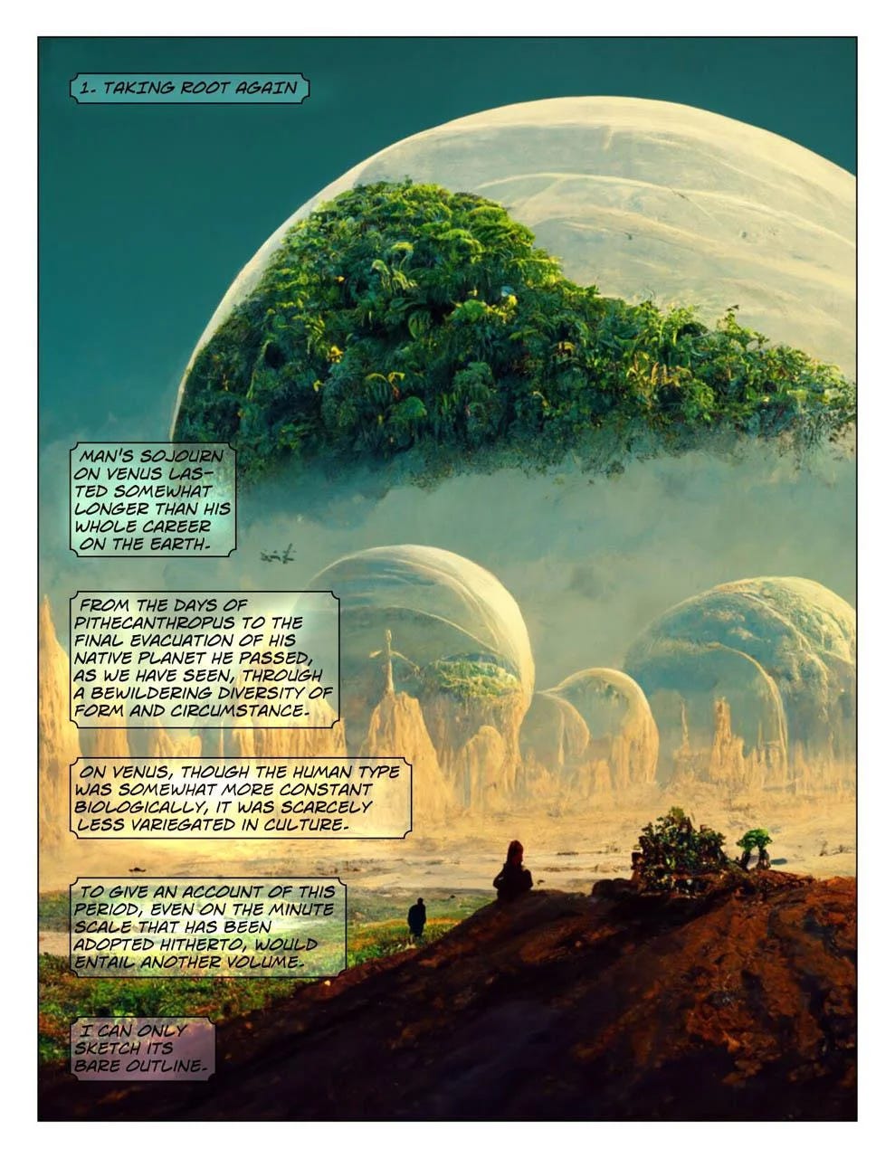 r/sciencefiction - Olaf Stapledon's Last and First Men: The Visual Edition (Illustrated) - 825 page graphic novel adaptation of the novel (AMA)