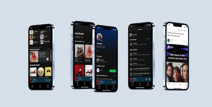 spotify live events