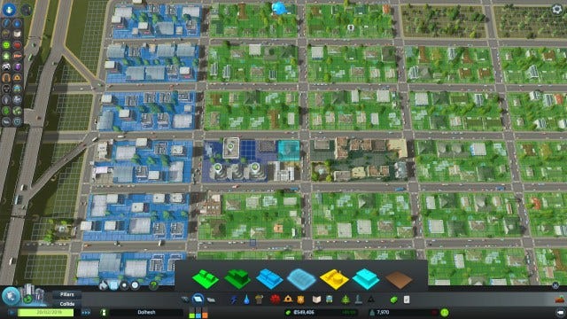 Image result for sim city zoning