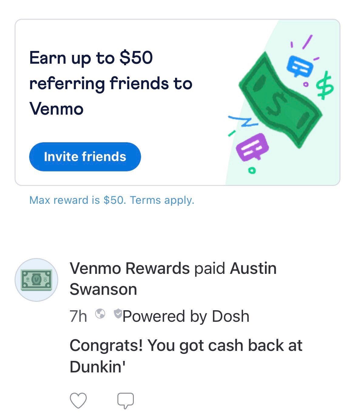 Cardlytics $CDLX: New Observations, Thoughts, Conclusions, and Allocations Regarding Q3 and Q4 2021 - Venmo Offers, Venmo Rewards, Powered by Dosh, Dunkin Donuts Venmo Offer