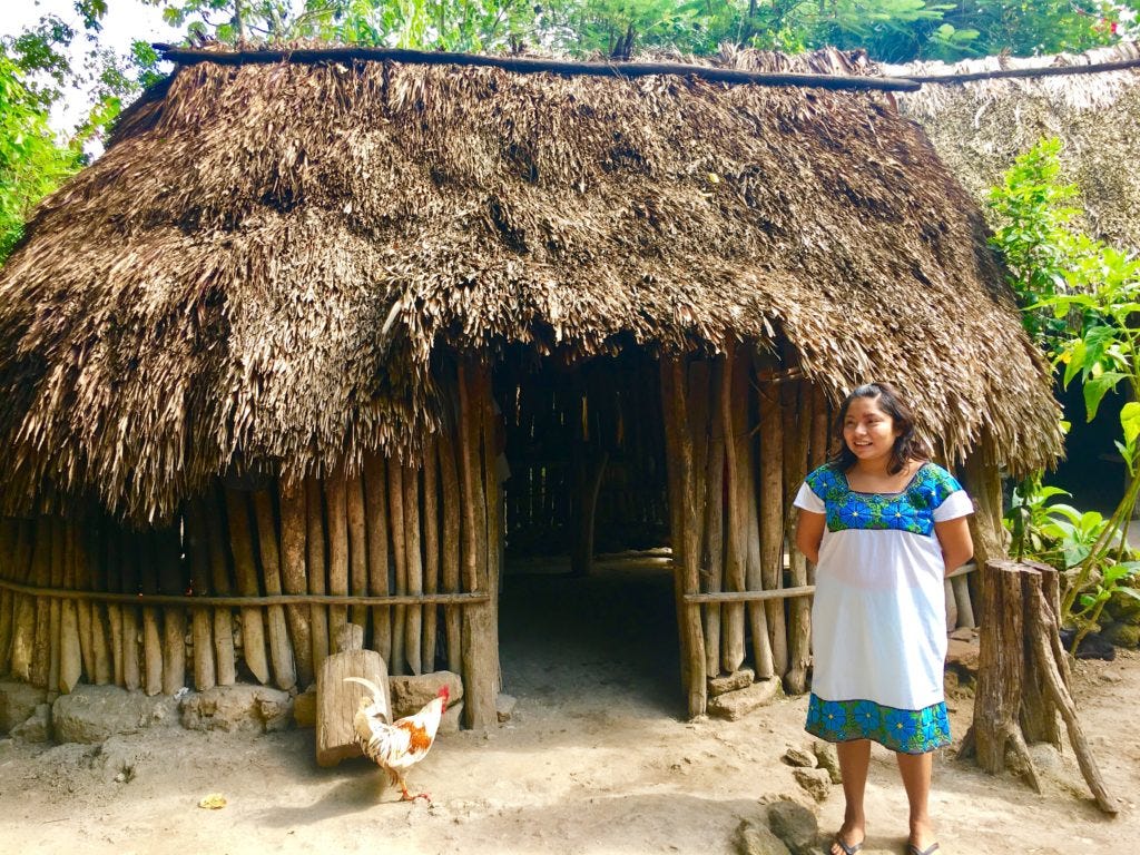 What are Mayan houses like? We show you inside and explain them