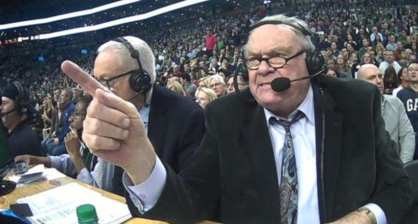 Tommy Heinsohn will call in to NBC Sports Boston Celtics broadcast Friday