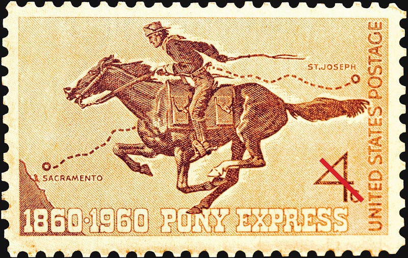 Pony Express | United States history | Britannica