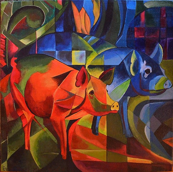 File:Pigs by Franz Marc (1913).jpg