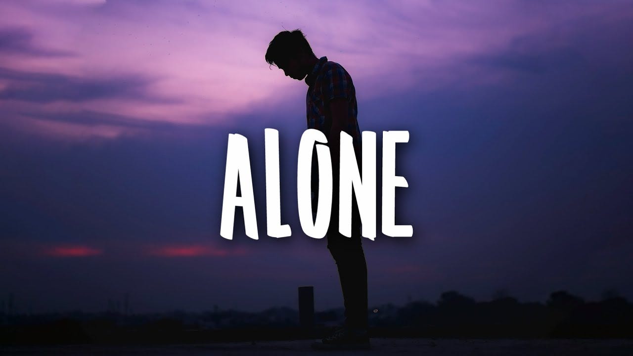 Nico Collins - Alone (Lyrics) - YouTube