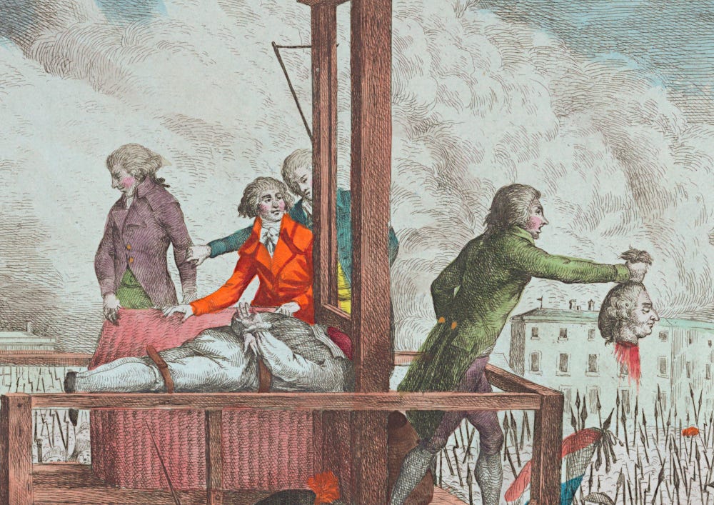 A Slight Freshness on the Neck": Prints Depicting the Execution of Louis  XVI (ca. 1793) – The Public Domain Review