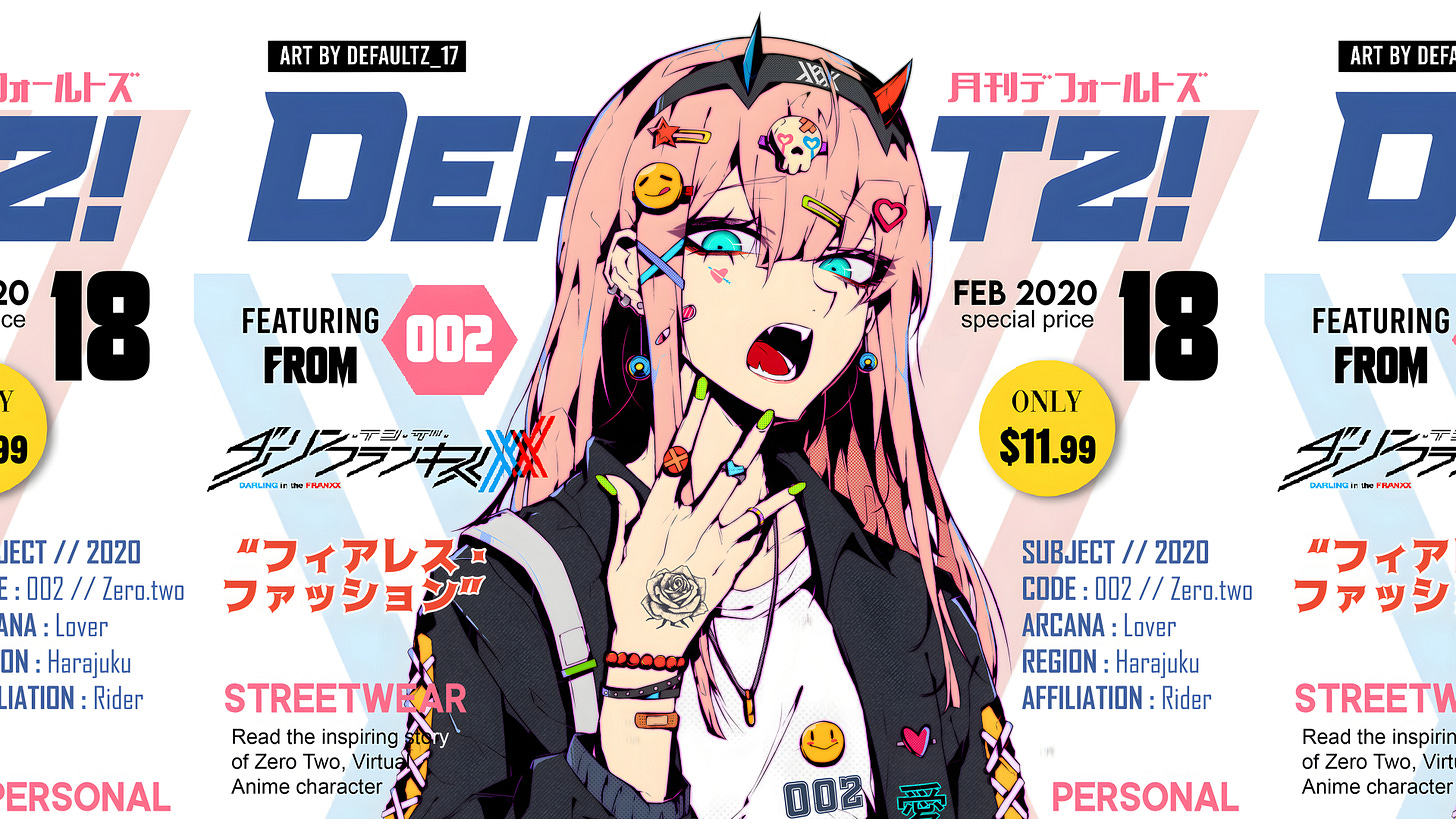 Anime 3840x2160 anime girls Defaultz_17 4K Zero Two (Darling in the FranXX) Darling in the FranXX