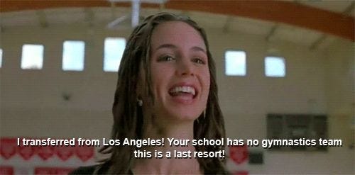 I transferred from Los Angeles! Your school has no ...