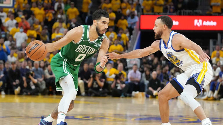 Celtics, Jayson Tatum Discuss His Growth as a Facilitator After He Sets NBA  Finals Record - Sports Illustrated Boston Celtics News, Analysis and More