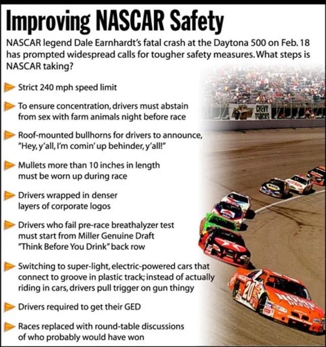 “Improving NASCAR Safety”