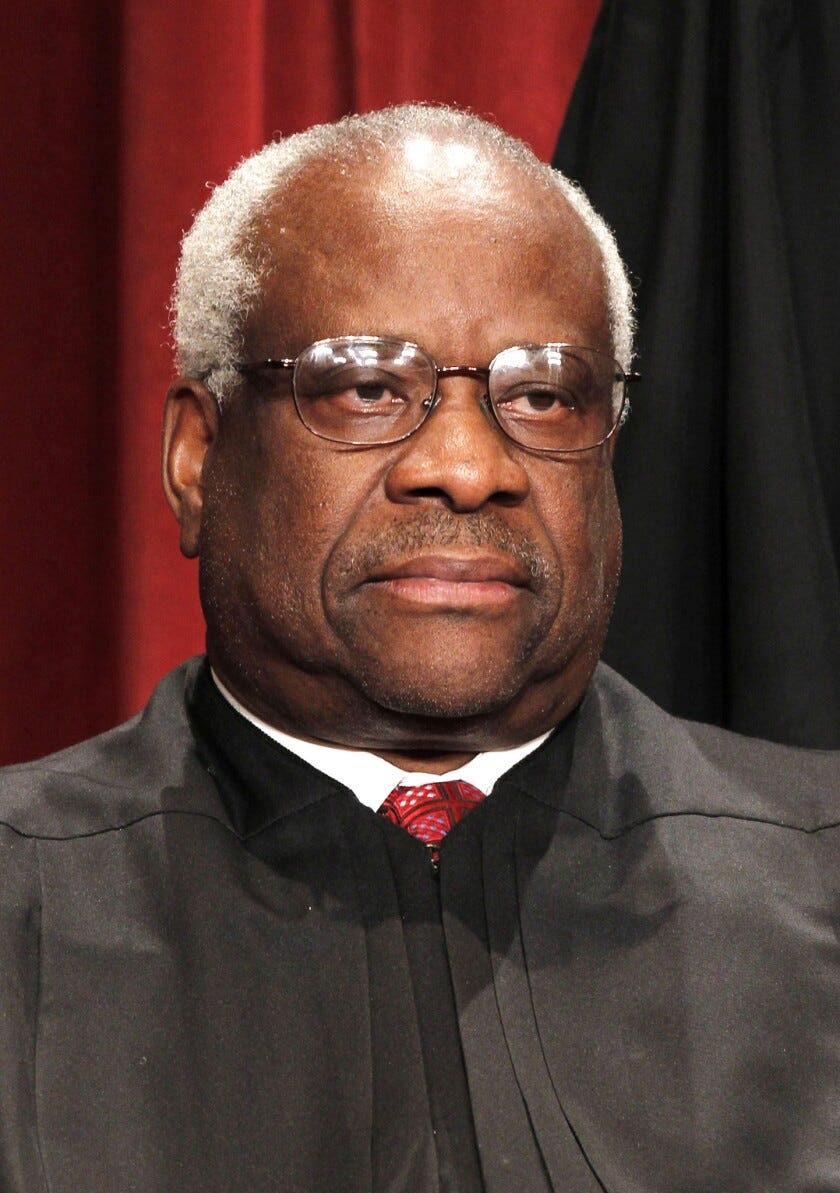 Is Clarence Thomas' silence 'disgraceful'? - Los Angeles Times