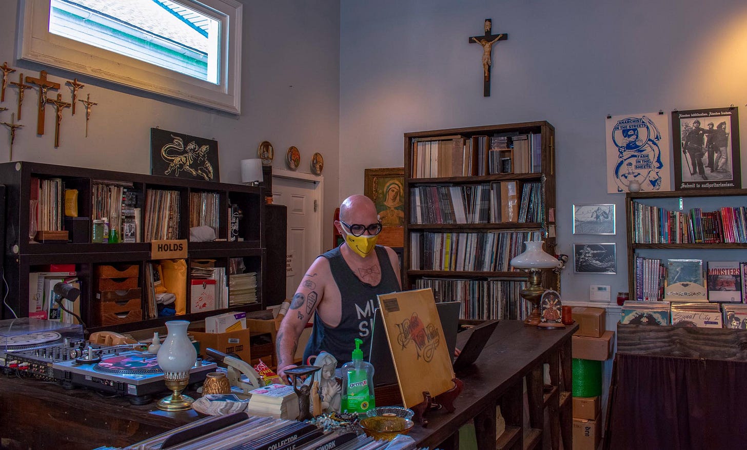 Kuill or DJ fairiegothmother at Sisters in Christ Records.