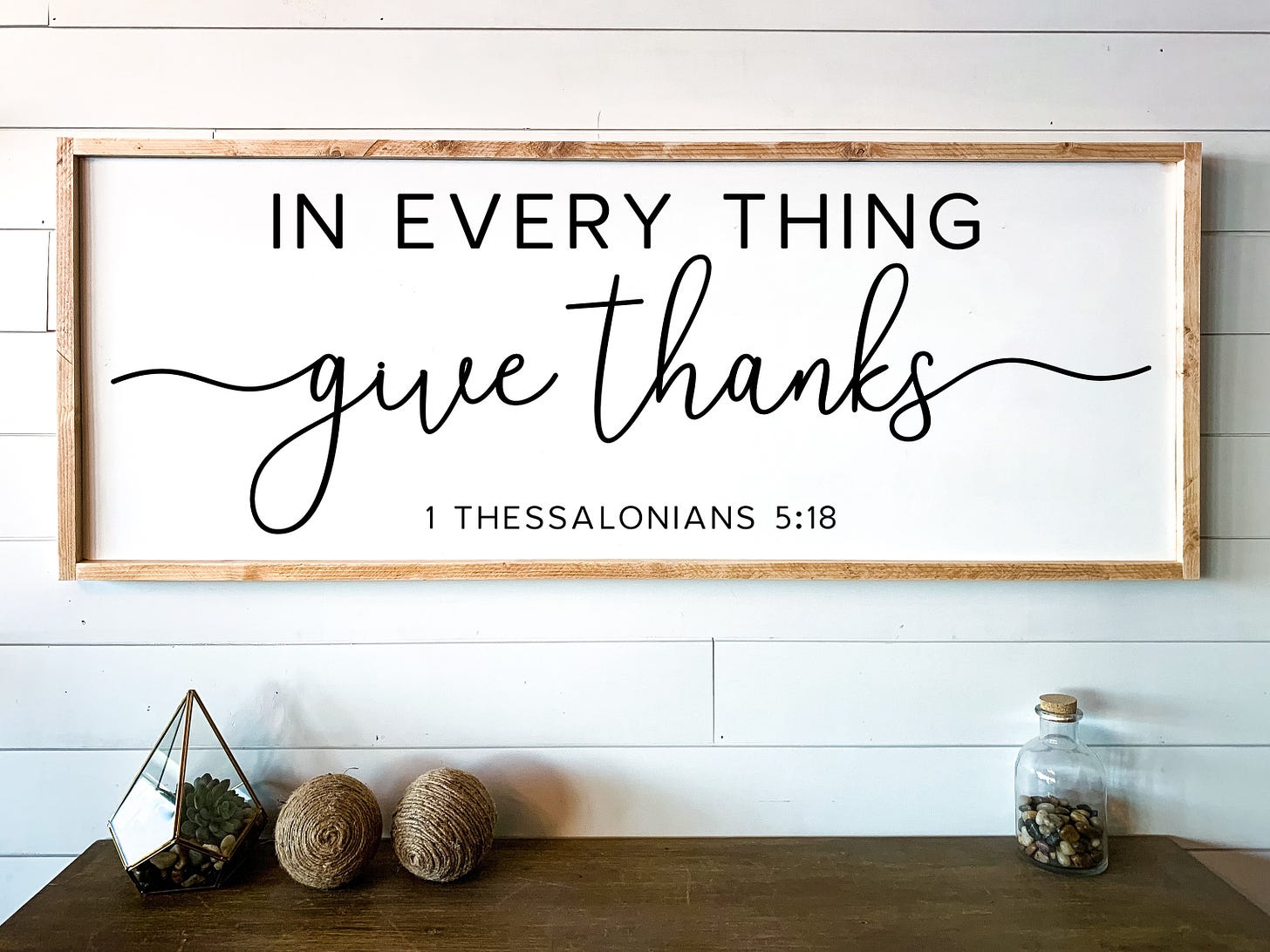 In Every Thing Give Thanks – Love Built Shop