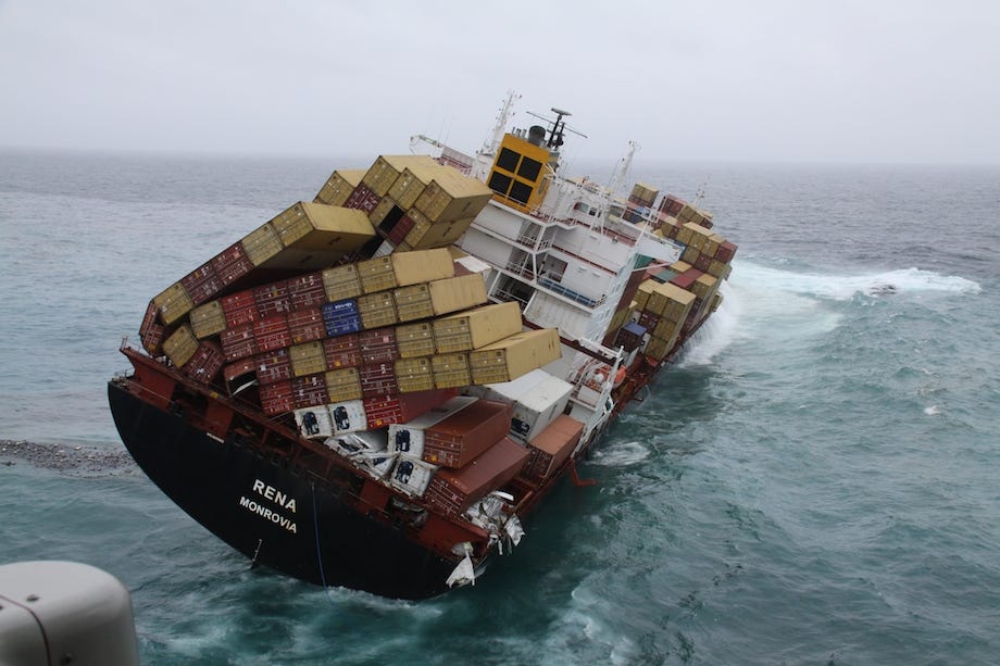 Number of Containers Lost at Sea Falling, Survey Shows – gCaptain