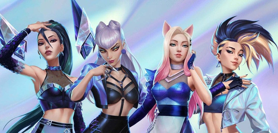 A review of K/DA's All Out EP by someone who's probably far too old to be  listening to it - Esports News UK