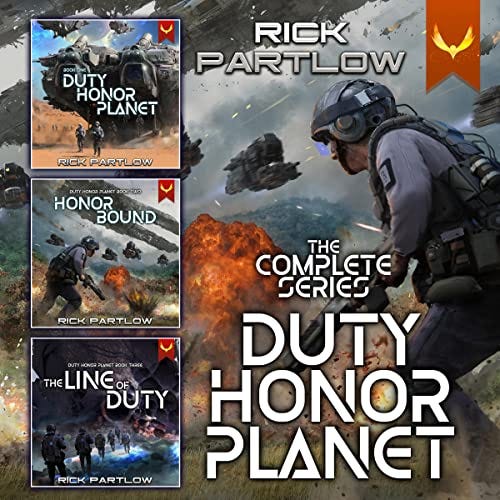 Duty, Honor, Planet Audiobook By Rick Partlow cover art
