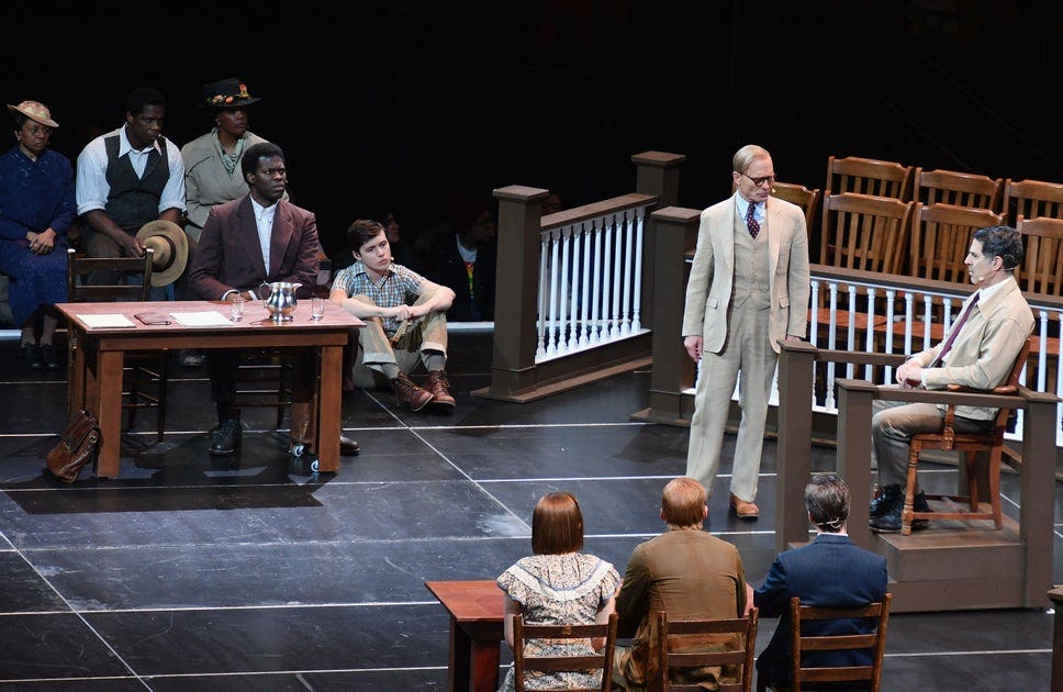 Harper Lee's "To Kill A Mockingbird", a new play by Aaron Sorkin at Madison Square Garden