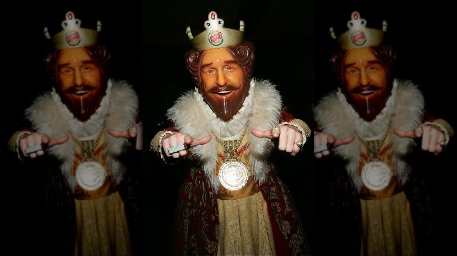 The Wild Story Behind The Burger King Mascot