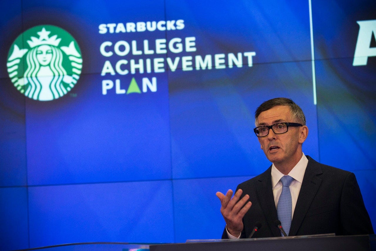 Starbucks, Walmart, and Amazon Offer “Free” College—but Read the Fine Print