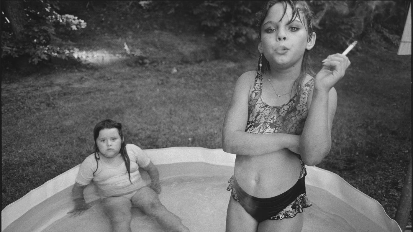 What Happened To The 9-Year-Old Smoking In Mary Ellen Mark's Photo? : NPR