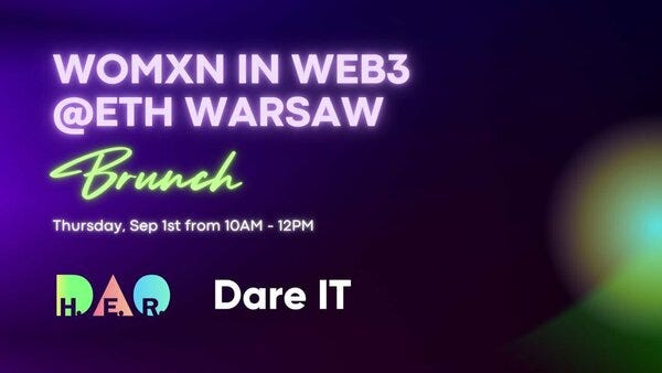 Womxn in Web3 Brunch @ Warsaw Tickets, Thu, Sep 1, 2022 at 10:00 AM | Eventbrite