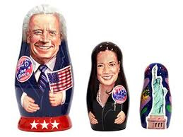 Biden & Democratic Presidents Nesting Doll 5pc./6"