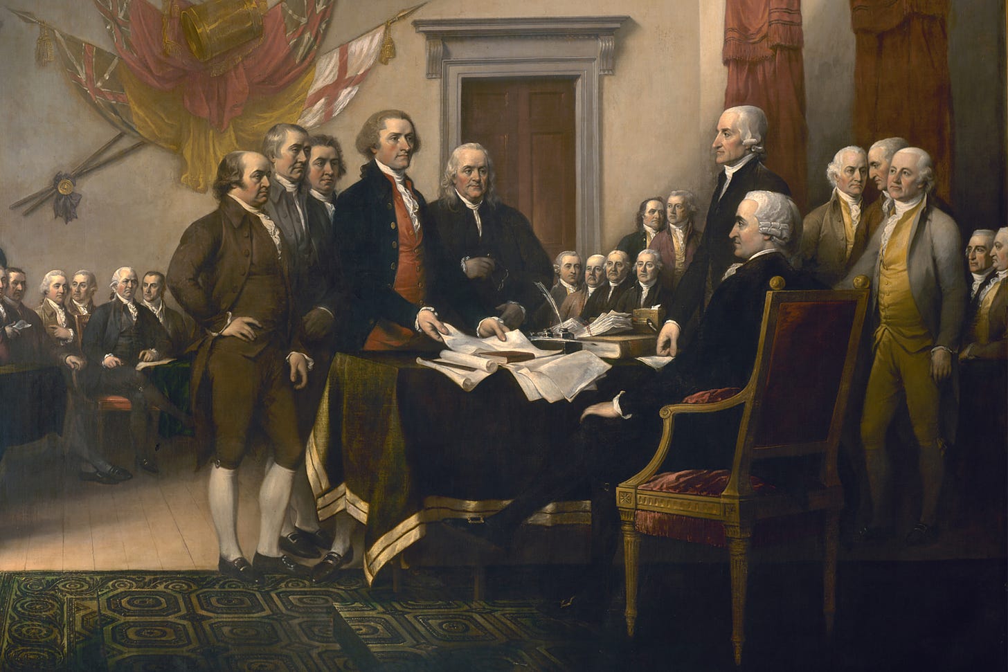 Rare copy of the Declaration of Independence found in England